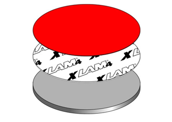 Disk XLAM 4, samolepicí fixační disk