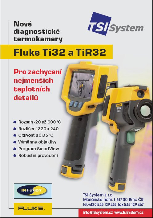 Technický týdeník, č. 7, 2010 - Nové diagnostické termokamery Ti32 a TiR32