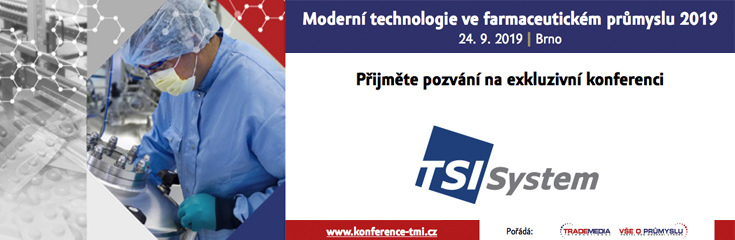 Pozvánka na konferenci Moderní technologie ve farmaceutickém průmyslu 2019