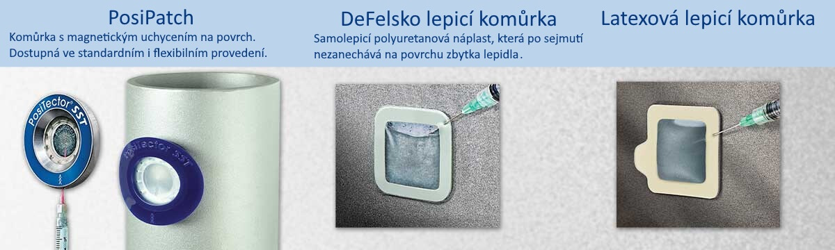 Komůrky a náplasti pro Bresleho test solné kontaminace povrchu