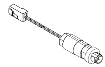 Komunikační kabel nízkoteplotní (80°C) s konektorem M12