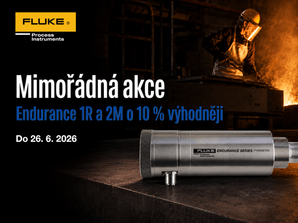Mimořádná akce na pyrometry Fluke Process Instruments
