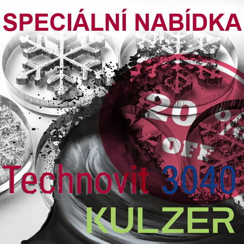 Speciální nabídka replikační hmoty Technovit 3040